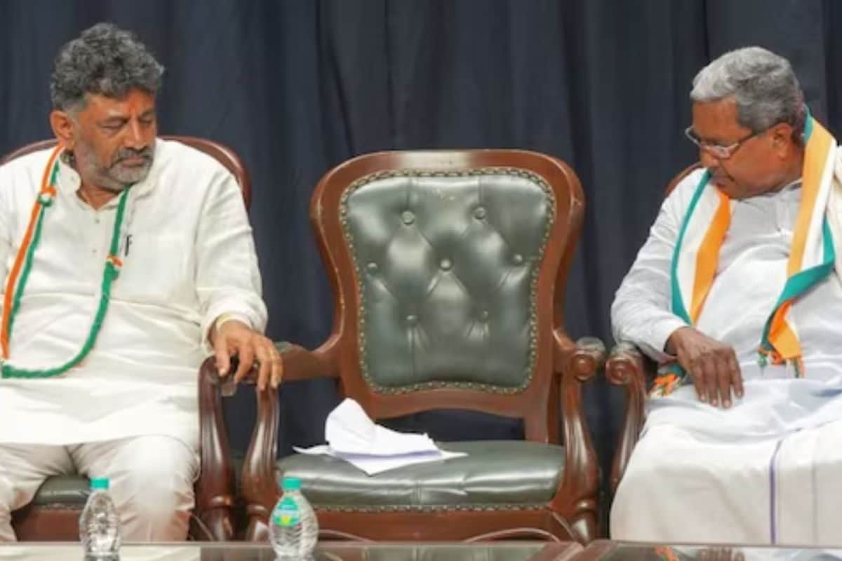 CM की कुर्सी की ओर पहला कदम DK पहुंचे उसी सुइट में जहां रुकते थे सिद्धारमैया