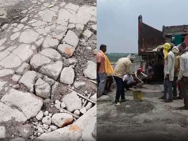 यमुना पुल की स्लैब धंसी, प्रशासन ने लगाया 48 घंटे का ब्रेक…
