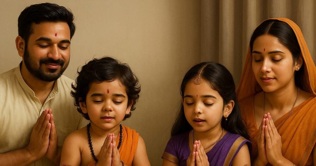 how to connect children to religion sanatan dharma । बच्चों को सनातन धर्म  से जोड़ने के आसान तरीके - News18 हिंदी