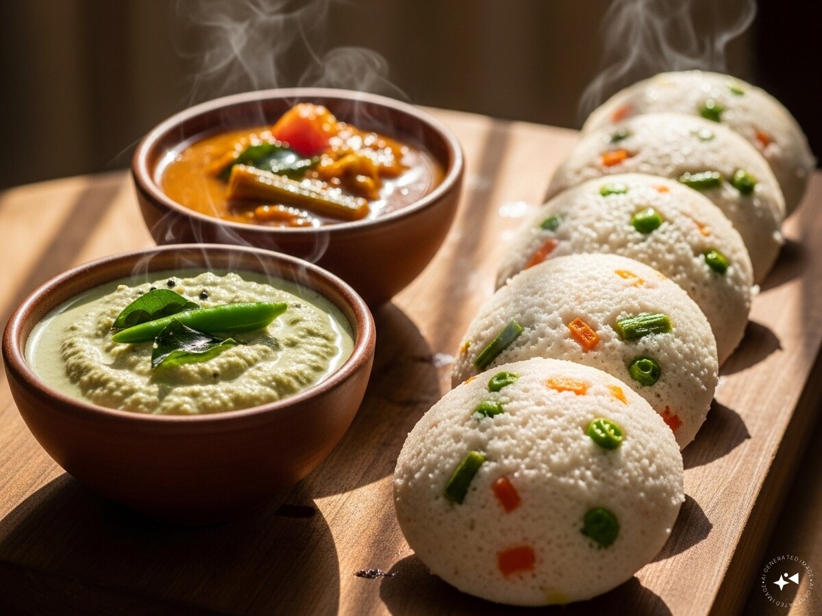 Kids Lunchbox Recipe: बच्‍चों को लंच में दें वेजिटेबल इडली, स्‍वाद-सेहत का परफेक्‍ट कॉम्‍बो, बिना सांभर भी मिलेगा स्‍वाद