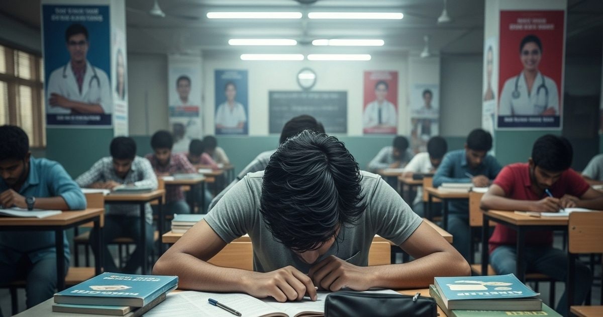 NEET Coaching: सिर्फ 1 दिन गया नीट कोचिंग, 2 दिन पहले लिया था एडमिशन, हॉस्टल के कमरे में लगा ली फांसी
