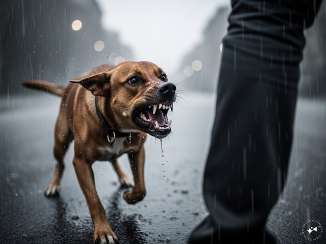 Dogs attack in the monsoon increases, living like this, can go to life!
