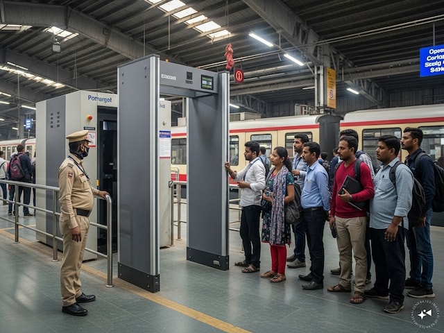 तस्करी रोकने के लिए फैसला,स्टेशनों की सुरक्षा निजी हाथों में! तस्करी रोकने के लिए फैसला,स्टेशनों की सुरक्षा निजी हाथों में!