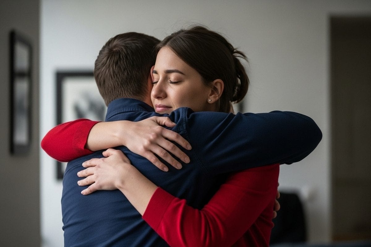 क्या आपको पता है पार्टनर को Hug करते ही शरीर में क्या होता है? 5 मिनट में...