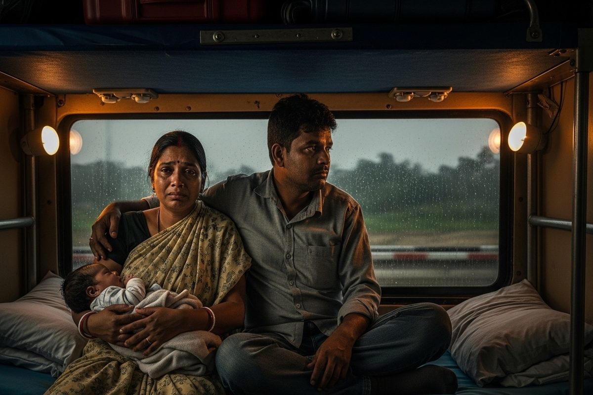 'पाल नहीं सकते'... बस में महिला ने बच्चे को जन्म दिया, फिर चलती बस से फेंका