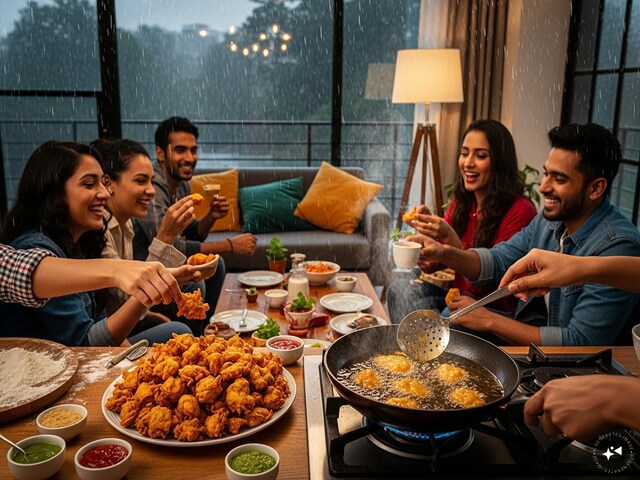 Why do you feel like eating pakoda in rain, why stomach wires start ringing