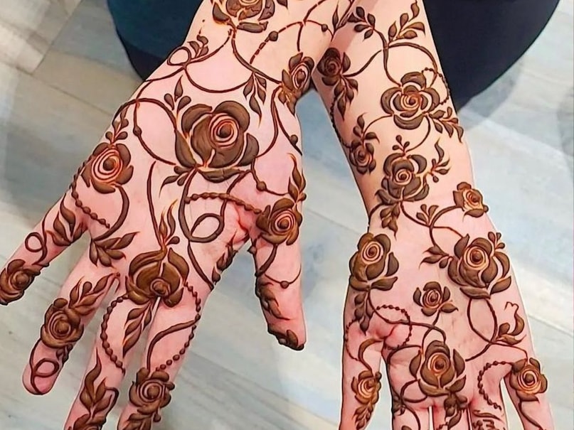 Mehndi Design for Hariyali Teej 