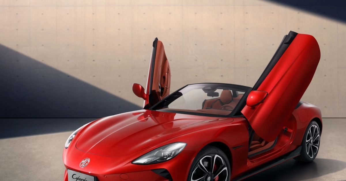 Mg Cyberester: Waiting for only 1 day! Tomorrow India's cheapest sports car will be curtained