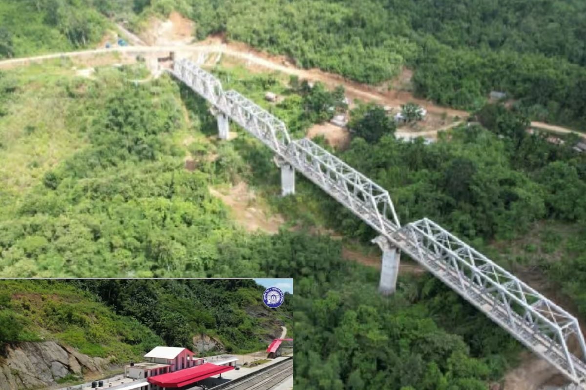 51KM दूरी 48 टनल और 153 ब्रिज कुतुबमीनार से भी ऊंचे पुल पर दौड़ेगी ट्रेन