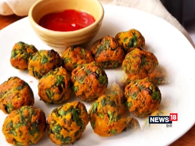 In the rainy season, the fun will double spinach pakoras, prepare in 5 minutes In the rainy season, the fun will double spinach pakoras, prepare in 5 minutes
