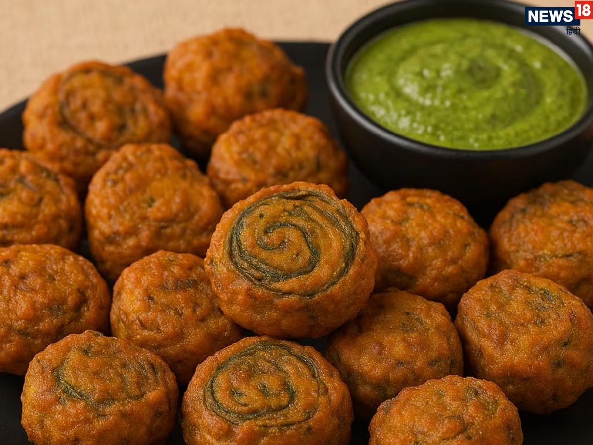 Arbi Ke Pakode Recipe In Hindi