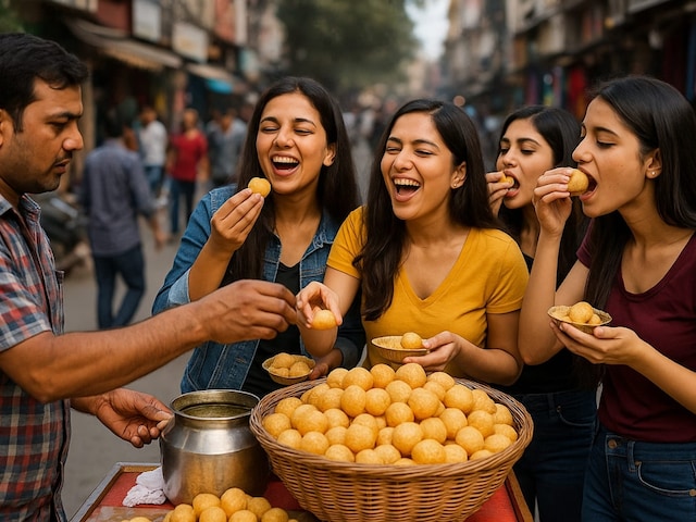 Make street style Golgappa-Tikha Water, you will get a taste in minutes