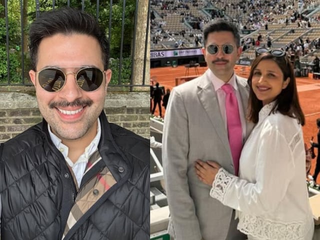 Parineeti Chopra brought pole on Raghav Chadha's mustache, demanded votes