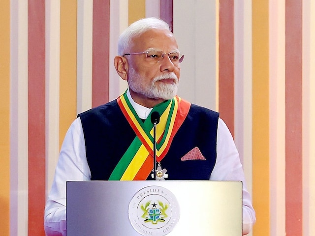 हमारी दोस्ती...PM की घाना से हुंकार, चीन में हाहाकार! भाषण की 10 बड़ी बातें हमारी दोस्ती...PM की घाना से हुंकार, चीन में हाहाकार! भाषण की 10 बड़ी बातें