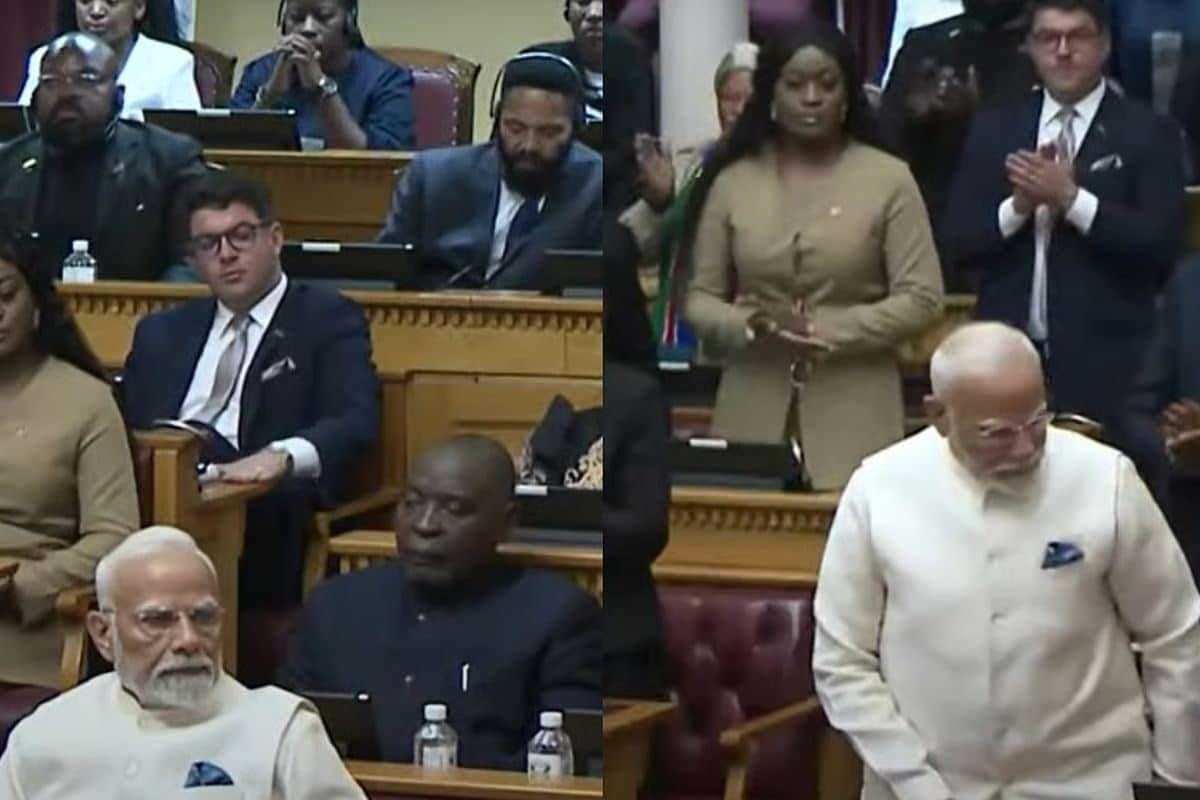 VIDEO: नामीबिया की संसद में मोदी मैजिक! PM को मिला स्टैंडिंग ओवेशन तालियों की गूंज ने बांधा समां