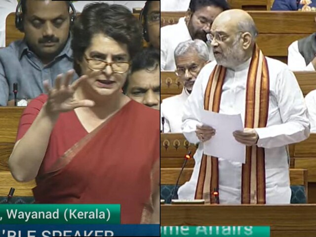 पिता की हत्‍या हुई... सोनिया के आंसुओं पर अमित शाह के सवाल पर बोली प्रियंका