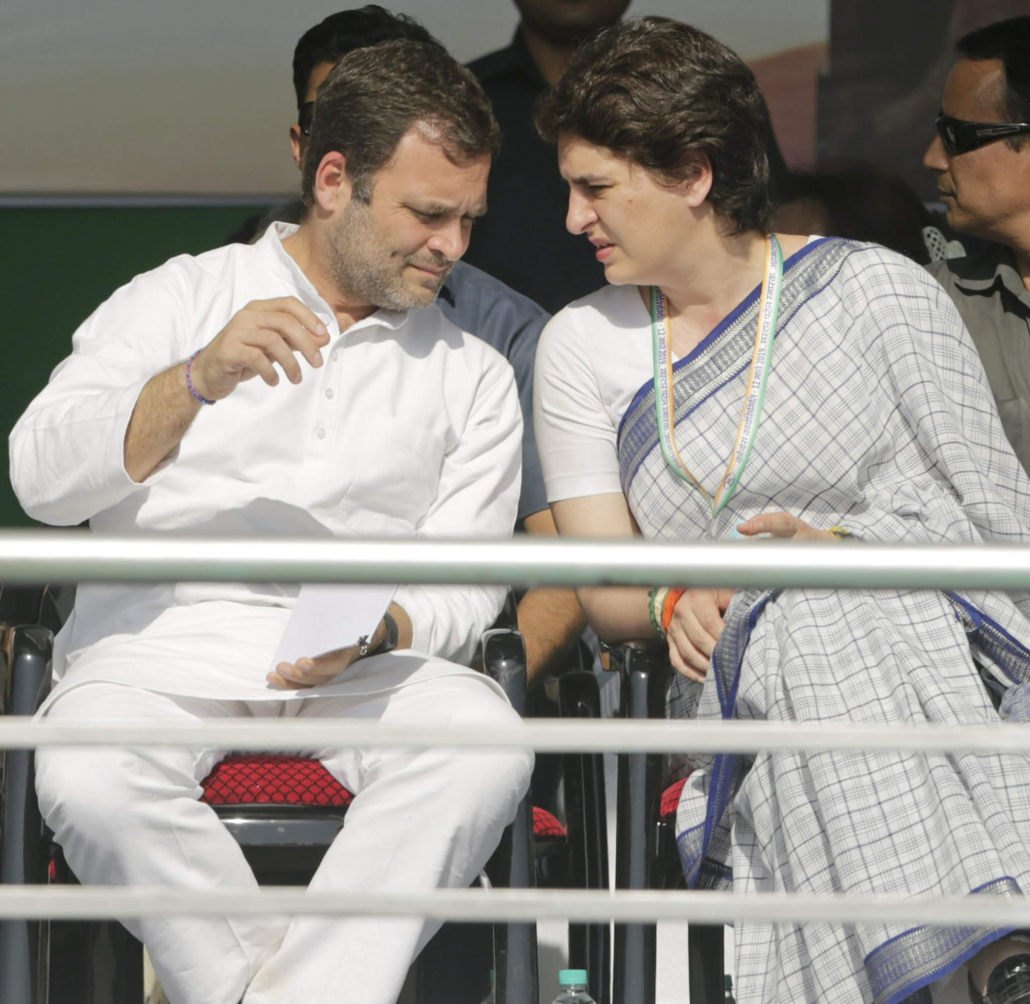 Congress marks one year of rahul gandhi as lop but it is priyanka vadra who stole the spot Congress marks one year of rahul gandhi as lop but it is priyanka vadra who stole the spot