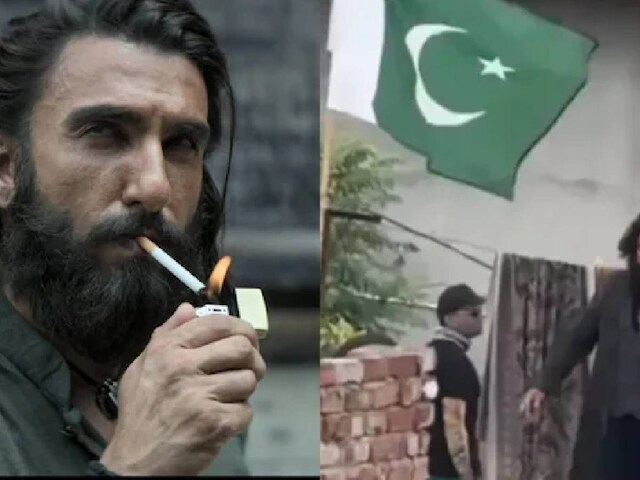 Pakistani flag waved on Punjab's holy land, people put Ranveer's class