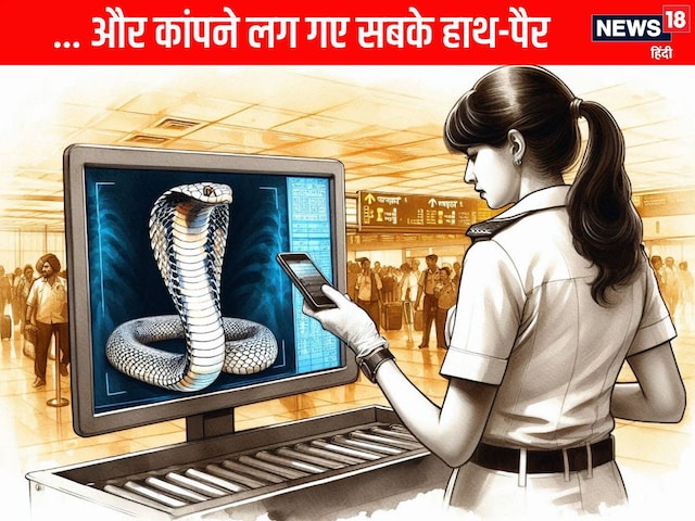 थाईलैंड में चेकइन कराया सामान, मुंबई में खोला बैग, तो फन फैलाए नजर आए नागराज