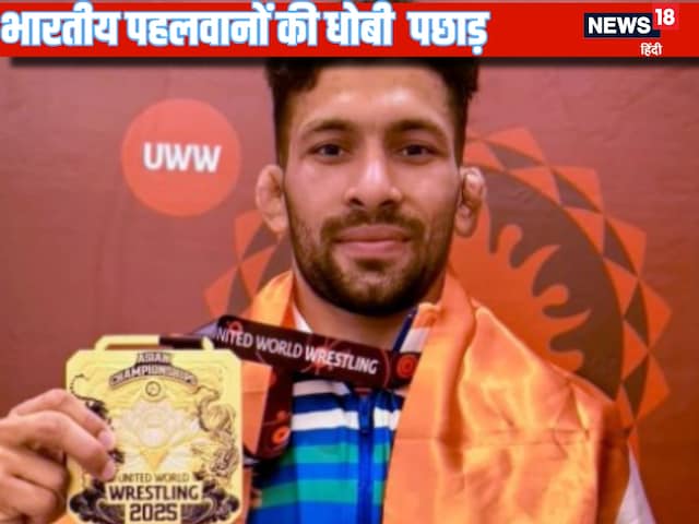 Wrestler Sumit had to be satisfied with Silver, Anil More with Bronze