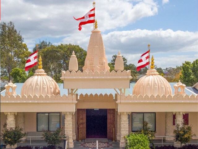 Australia's Swaminarayan temple vandalized, hatred slogans written on the wall