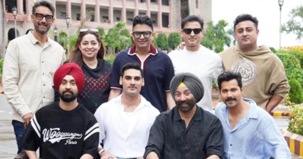 दिलजीत दोसांझ से हटा अस्थायी बैन, तो वरुण धवन ने शेयर की 'बॉर्डर 2' सेट से PICS, अहान शेट्टी की भी दिखाई झलक