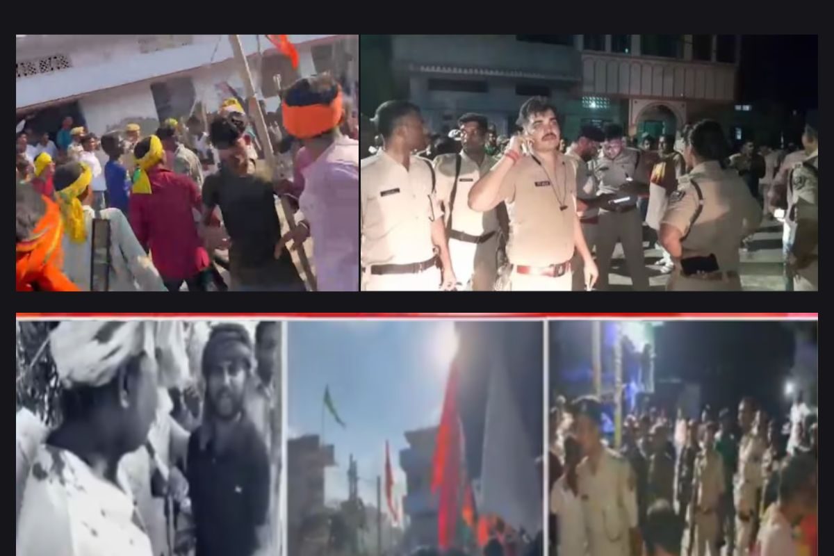 मुजफ्फरपुर में महावीरी झंडा जुलूस पर पथराव, पुलिसकर्मियों सहित कई घायल