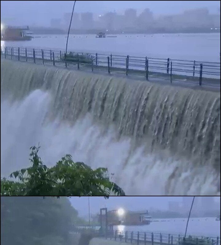 Mumbai Rains: मुंबई में पवई झील उफान पर, 300mm बारिश का कहर; नांदेड़ में बाढ़ से 8 की मौत