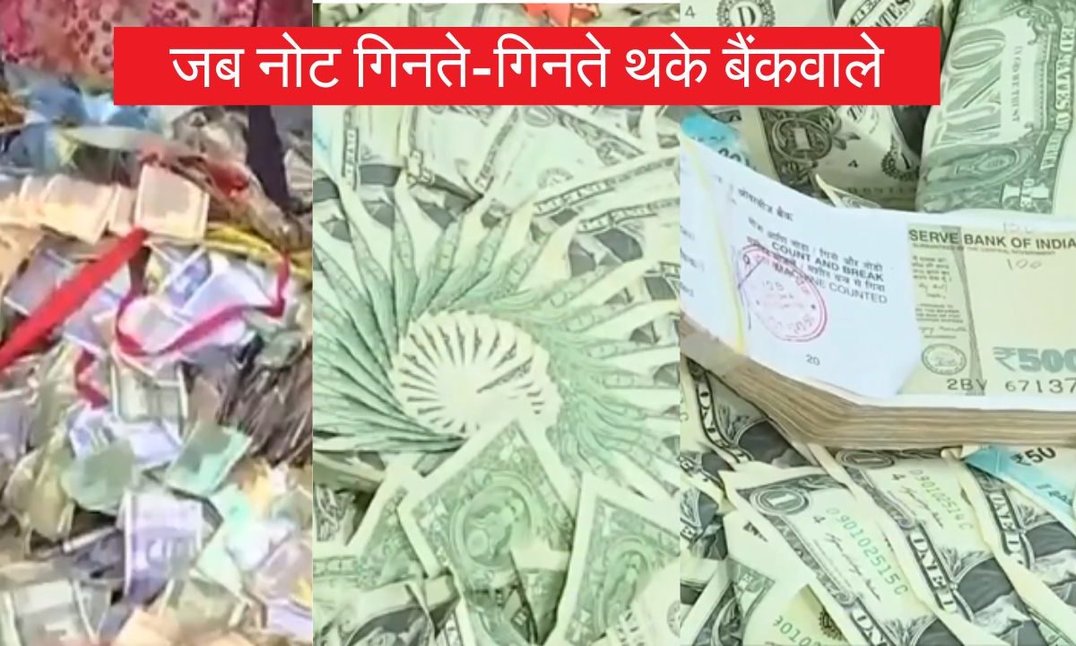 80 कर्मचारी, 3 में से एक पेटी के नोट गिनते-गिनते थके लोग... पहले ही दिन ही हुआ बुरा हाल