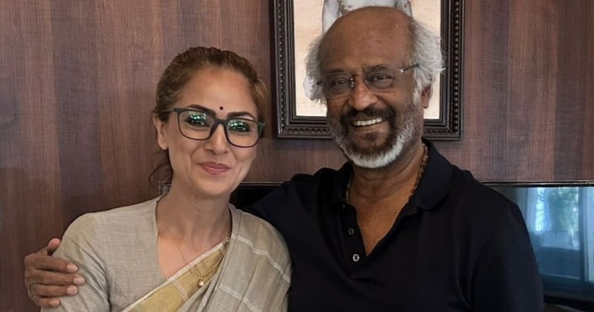 ‘To spend this beautiful moment …’, Simran met Rajinikanth, a glimpse of pictures showed fans