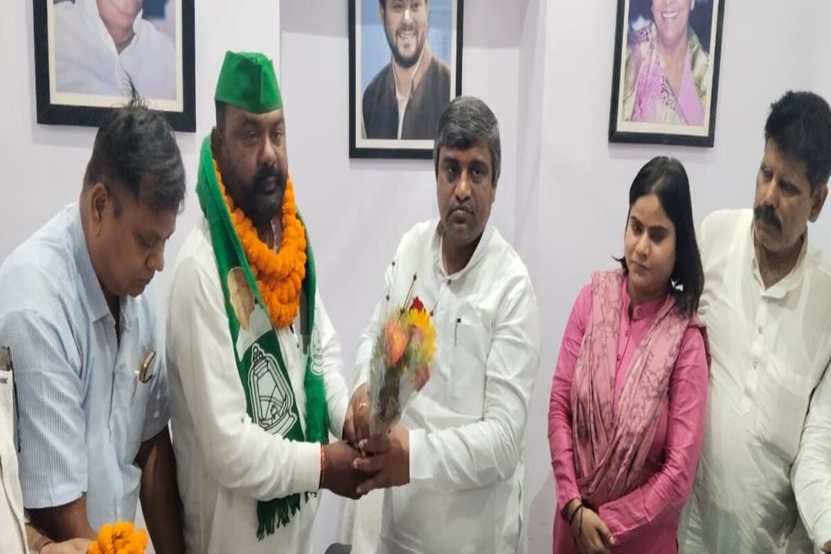 भाजपा छोड़ राजद के हुए राम अयोध्या अब करेंगे सामाजिक न्याय की राजनीति