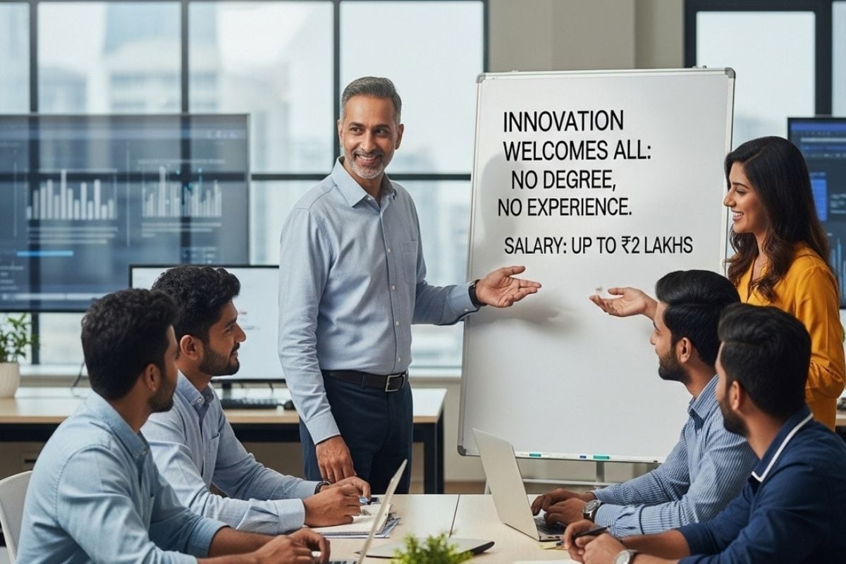 ना डिग्री ना अनुभव भारतीय CEO ने निकाली ऐसी वैकेंसी 2 लाख तक मिलेगी सैलरी