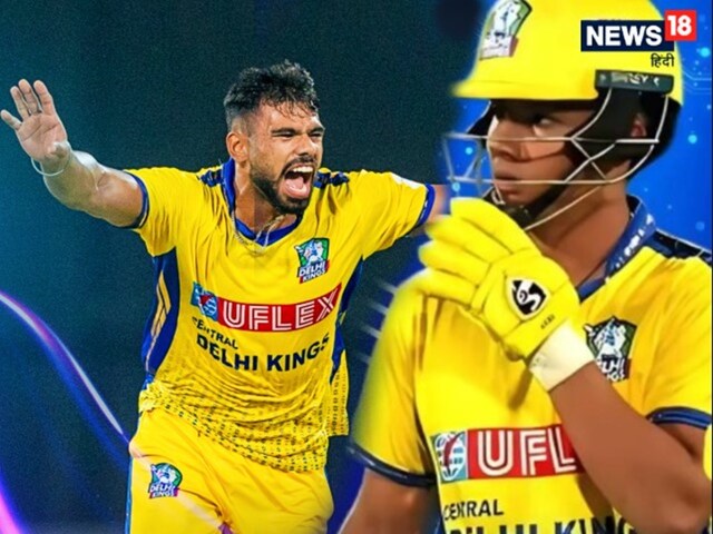 DPL 2025: आर्यवीर सहवाग की तूफानी पारी के बाद आई गेंदबाज की हैट्रिक