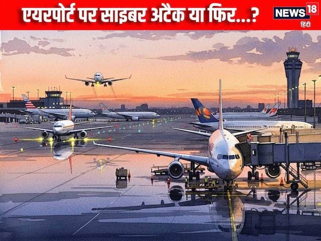साइबर अटैक या तकनीकी खराबी? मुसीबत में 1000 फ्लाइट्स, पैसेंजर्स में मचा हड़कंप साइबर अटैक या तकनीकी खराबी? मुसीबत में 1000 फ्लाइट्स, पैसेंजर्स में मचा हड़कंप