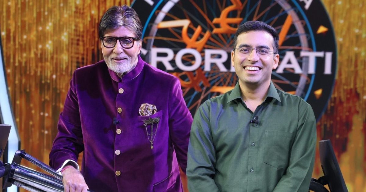KBC 17 LIVE: Aditya Kumar Quet the game, could not give 7CR questions, take 1 crore rupees