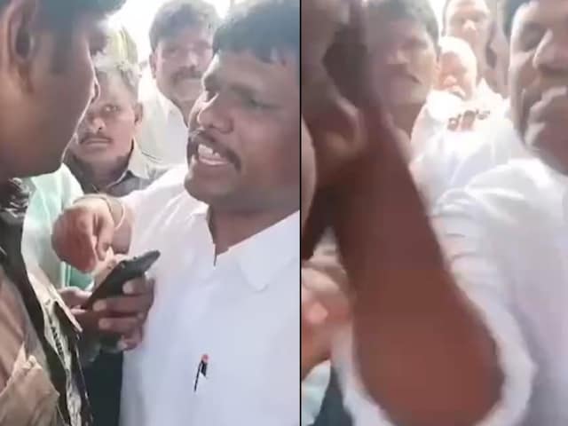 बिना लाइन के मंदिर में एंट्री नहीं..मंत्री के भाई ने कॉन्स्टेबल को जड़ा थप्पड़