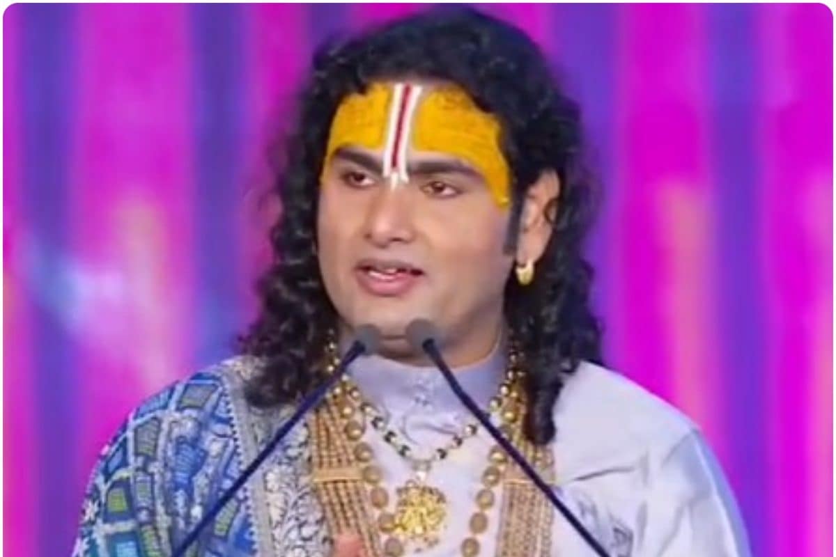 मुंह मारना गलत शब्द नहीं विवादों में घिरे अनिरुद्धाचार्य बोले क्योंकि संत