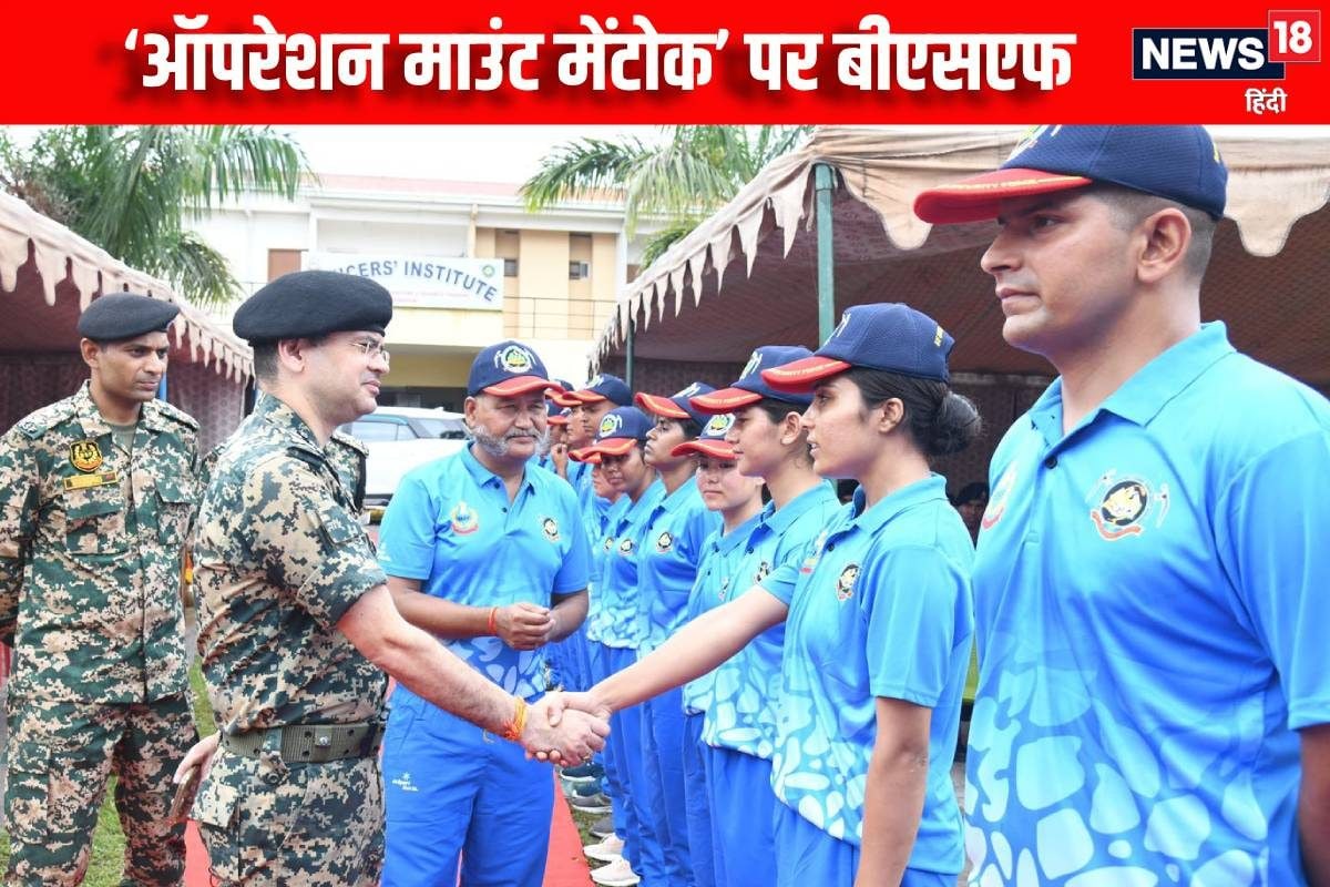 अब ‘ऑपरेशन माउंट मेंटोक’ पर निकली BSF 34 दिनों पर पूरा करना होगा यह बड़ा मिशन