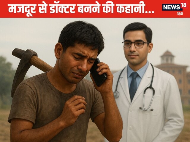 मजदूर लड़के को आया टीचर का फोन- तुमने NEET पास कर लिया, अब करेगा MBBS