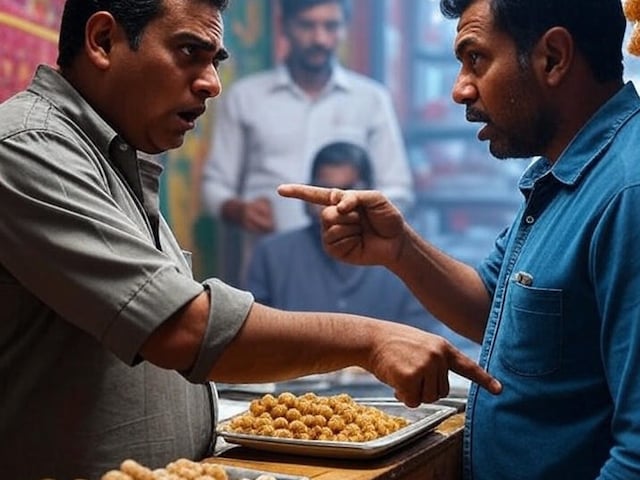 रक्षाबंधन पर मिठाई खरीदी, पसंद नहीं आई तो दुकानदार को ही पीटा, दुकान बनी अखाड़ा रक्षाबंधन पर मिठाई खरीदी, पसंद नहीं आई तो दुकानदार को ही पीटा, दुकान बनी अखाड़ा