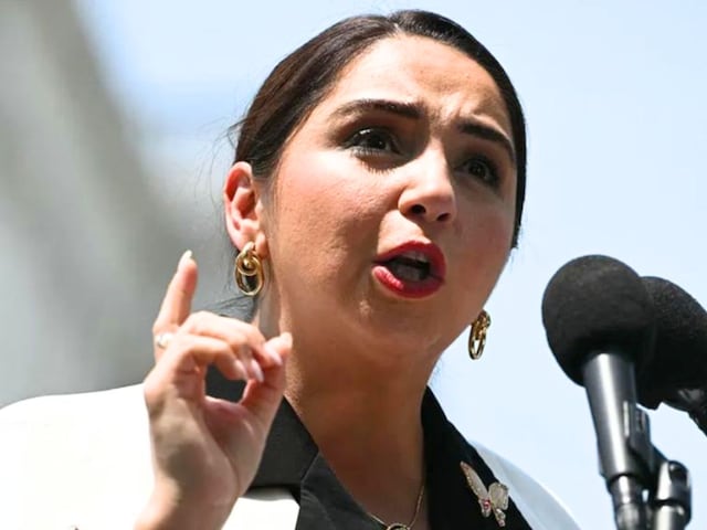 Who is this beautiful female, on whose statement created a ruckus in America
