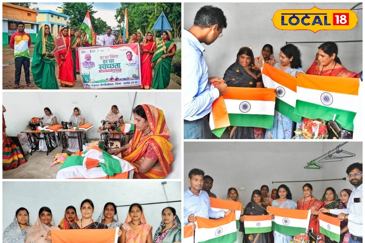 PHOTOS: तिरंगे से चमकी छत्तीसगढ़ की महिलाओं की किस्मत, हो गई 2 लाख की कमाई