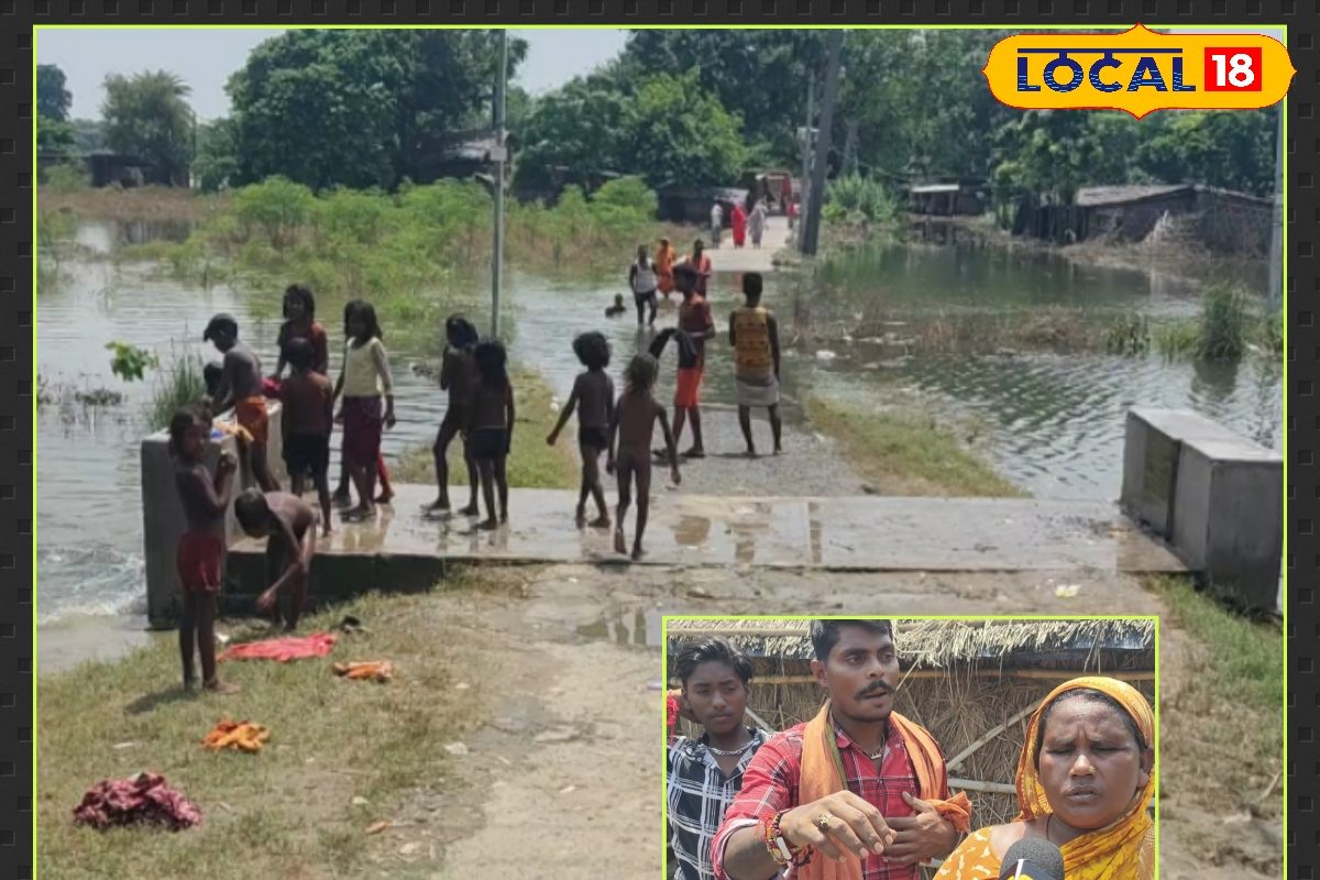 पैसा न कौड़ी! बाढ़ में गरीब आदमी सब कहां जाए, सरकार की तरफ से कोई व्यवस्था नही