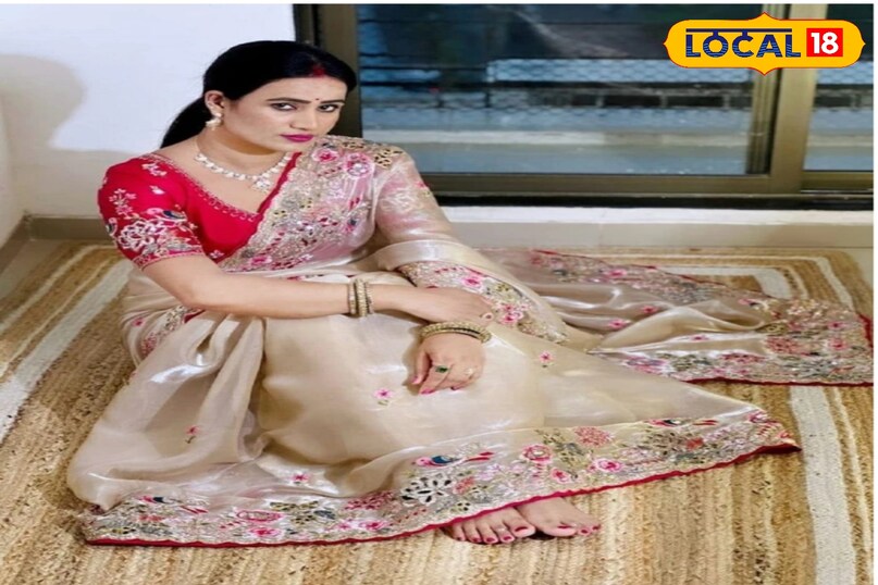 रेशम की साड़ी 