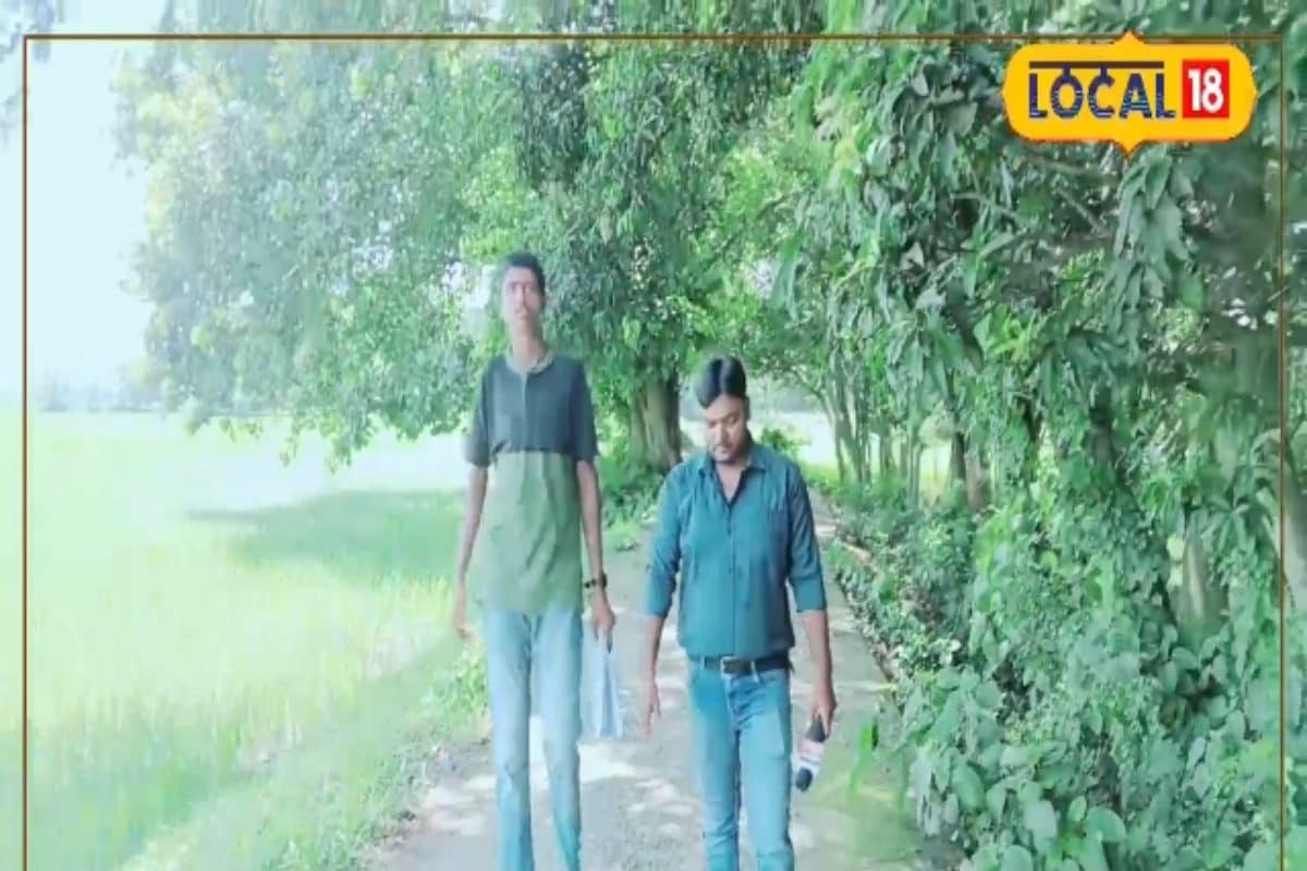 बिहार का सबसे लम्बा लड़का! उम्र 15 साल, लंबाई 7 फीट, पुलिस ऑफिसर बनने का सपना