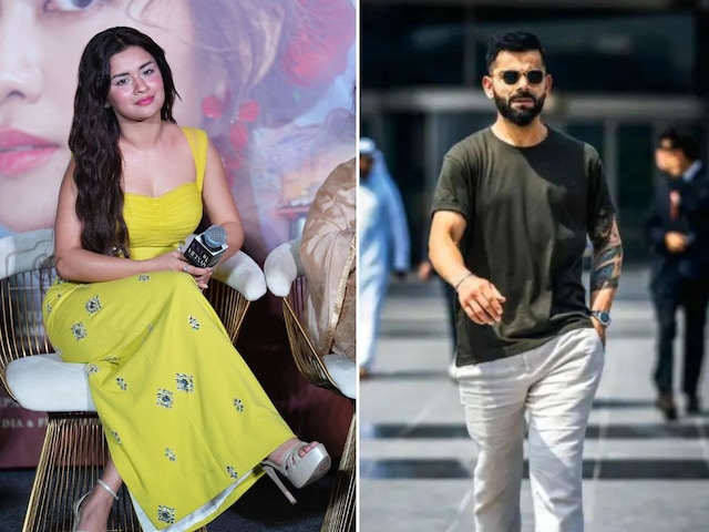 The question was asked without the name of Virat, she said a lot in the gestures The question was asked without the name of Virat, she said a lot in the gestures