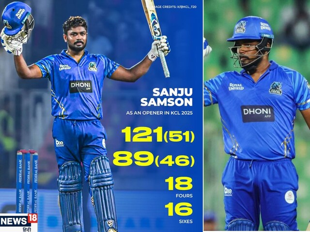 1 गेंद पर 13 रन.... संजू हैं तो मुमकिन है, एशिया कप से पहले प्रचंड फॉर्म जारी