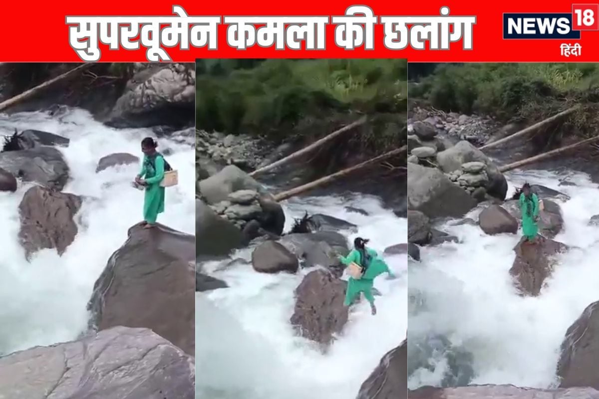 VIDEO:पुल टूट गए हौंसला नहीं! नर्स ने जो किया उसे जानकर आप भी करेंगे सलाम