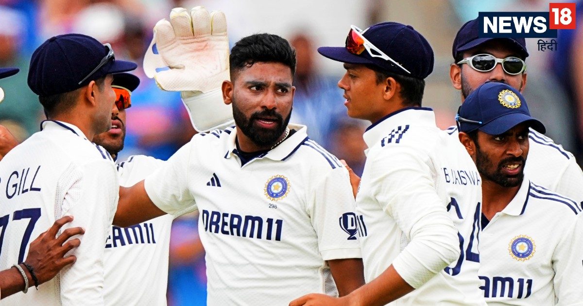 India vs England 5th Test Day 5 : सिराज ने आखिरी दिन 3 विकेट लेकर पलटा मैच, भारत ने ओवल टेस्ट जीतकर सीरीज की बराबर