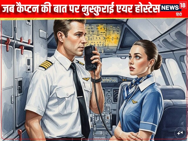 एयरहोस्‍टेस को देख पायलट... खुला था माइक, आवाजें सुन पैसेंजर्स ने पकड़ा माथा